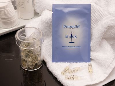 Dermaroller Mask x Hyaluron Ampullen