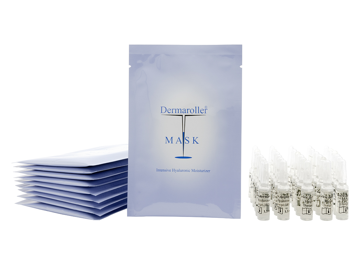 Dermaroller Mask x Hyaluron Ampullen