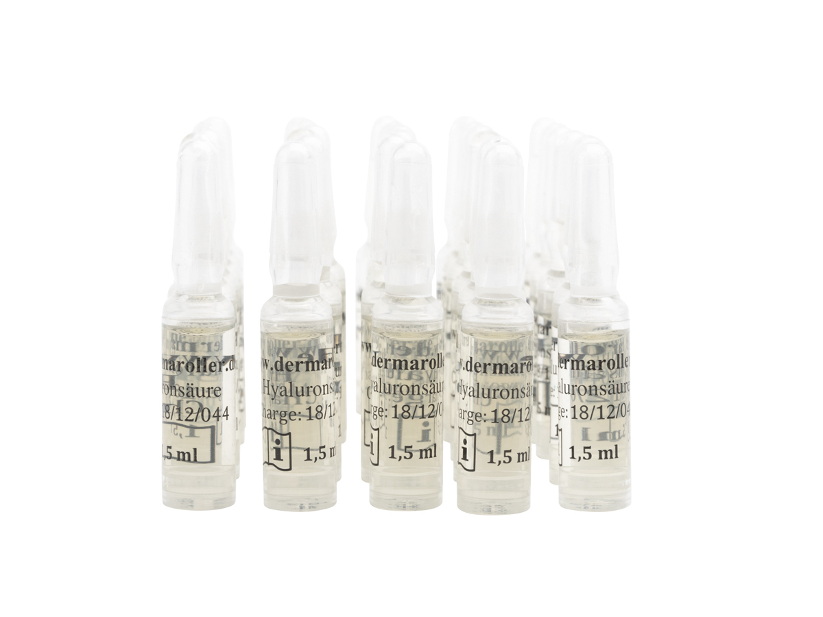 Dermaroller Hyaluron-Ampullen