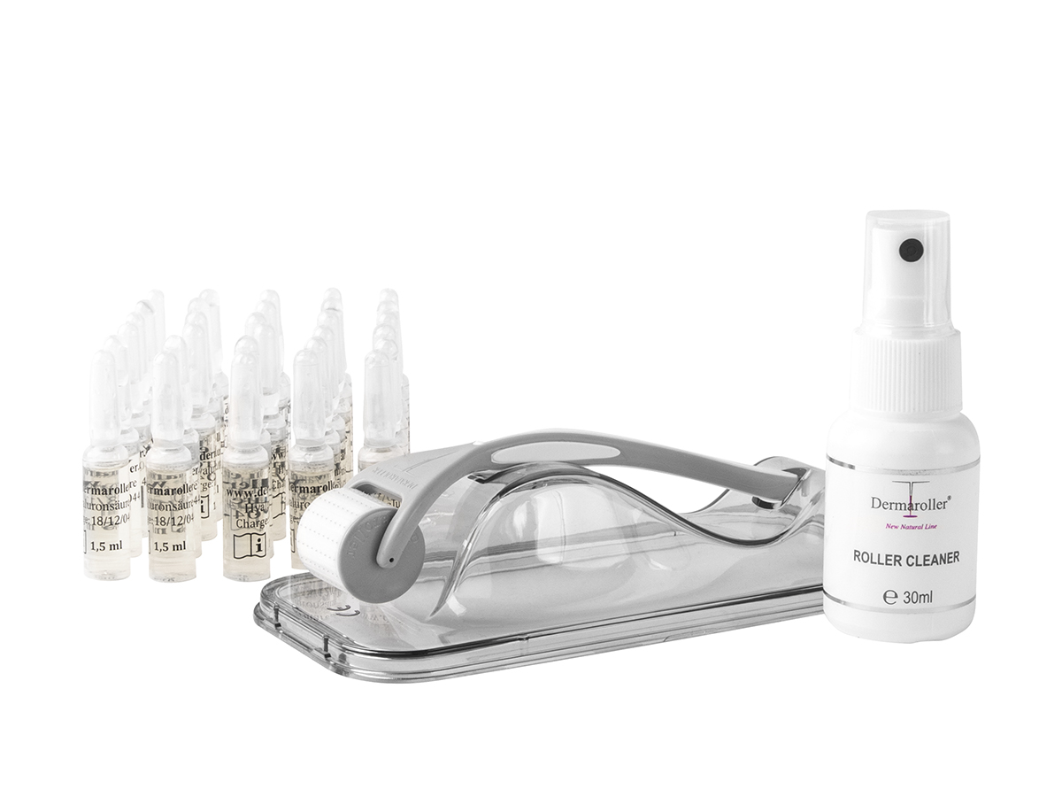 Dermaroller Hyaluron Ampullen + HC902 Set