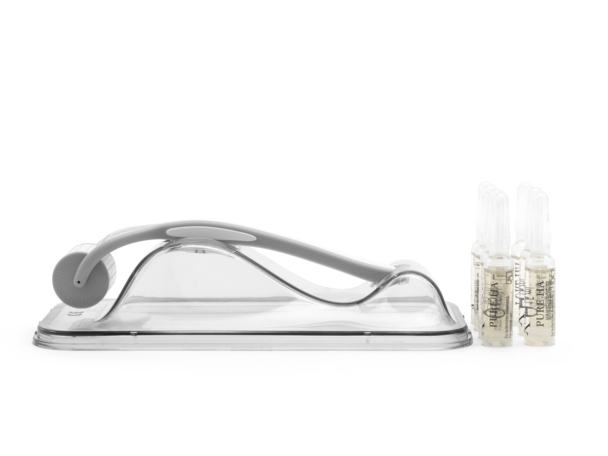 Dermaroller Hyaluron Ampullen + HC902 Set