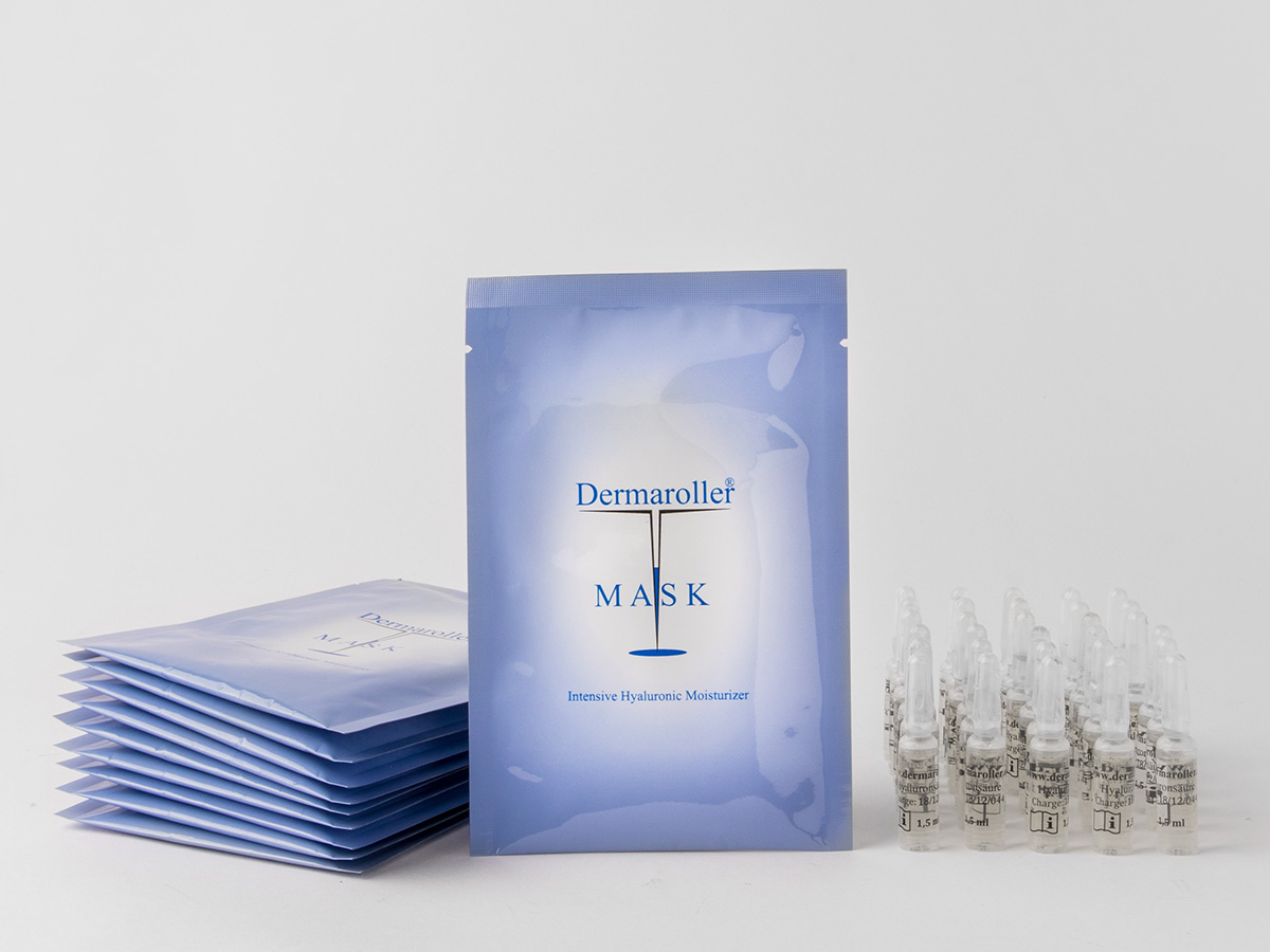 Dermaroller Mask x Hyaluron Ampullen